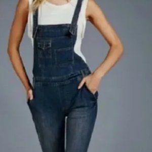 Free People - Women's slim fit bib overalls